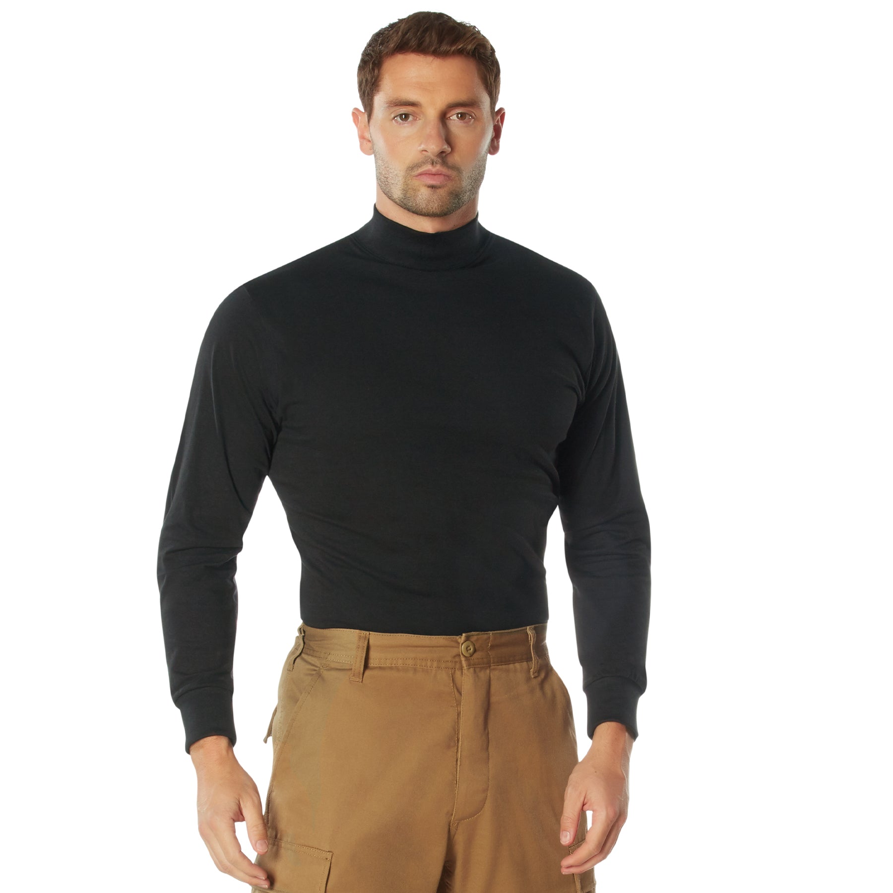 Rothco Mock Turtleneck LARSON TACTICAL SUPPLY
