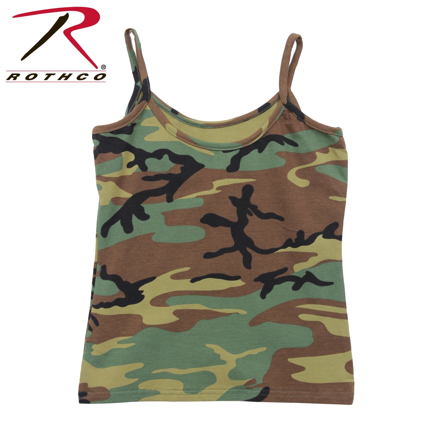 Rothco Woodland Camo "Booty Camp" Booty Shorts & Tank Top LARSON TACTICAL SUPPLY