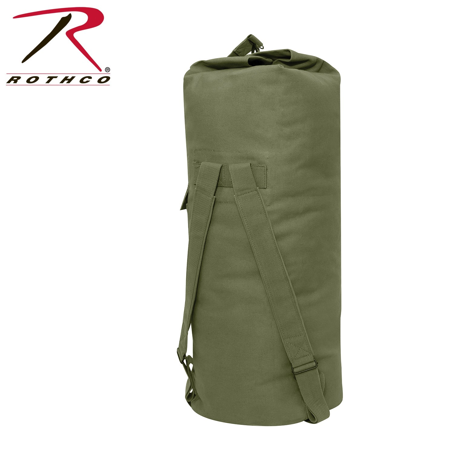 Rothco G.I. Style Canvas Double Strap Duffle Bag LARSON TACTICAL SUPPLY