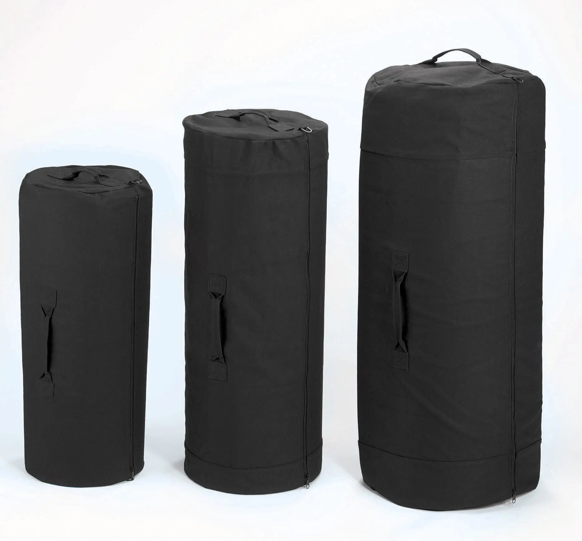 Rothco Canvas Duffle Bag with Side Zipper LARSON TACTICAL SUPPLY