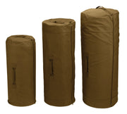 Rothco Canvas Duffle Bag with Side Zipper LARSON TACTICAL SUPPLY