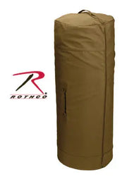 Rothco Canvas Duffle Bag with Side Zipper LARSON TACTICAL SUPPLY
