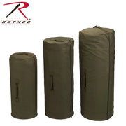 Rothco Canvas Duffle Bag with Side Zipper LARSON TACTICAL SUPPLY
