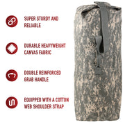 Rothco Heavyweight Top Load Canvas Duffle Bag LARSON TACTICAL SUPPLY