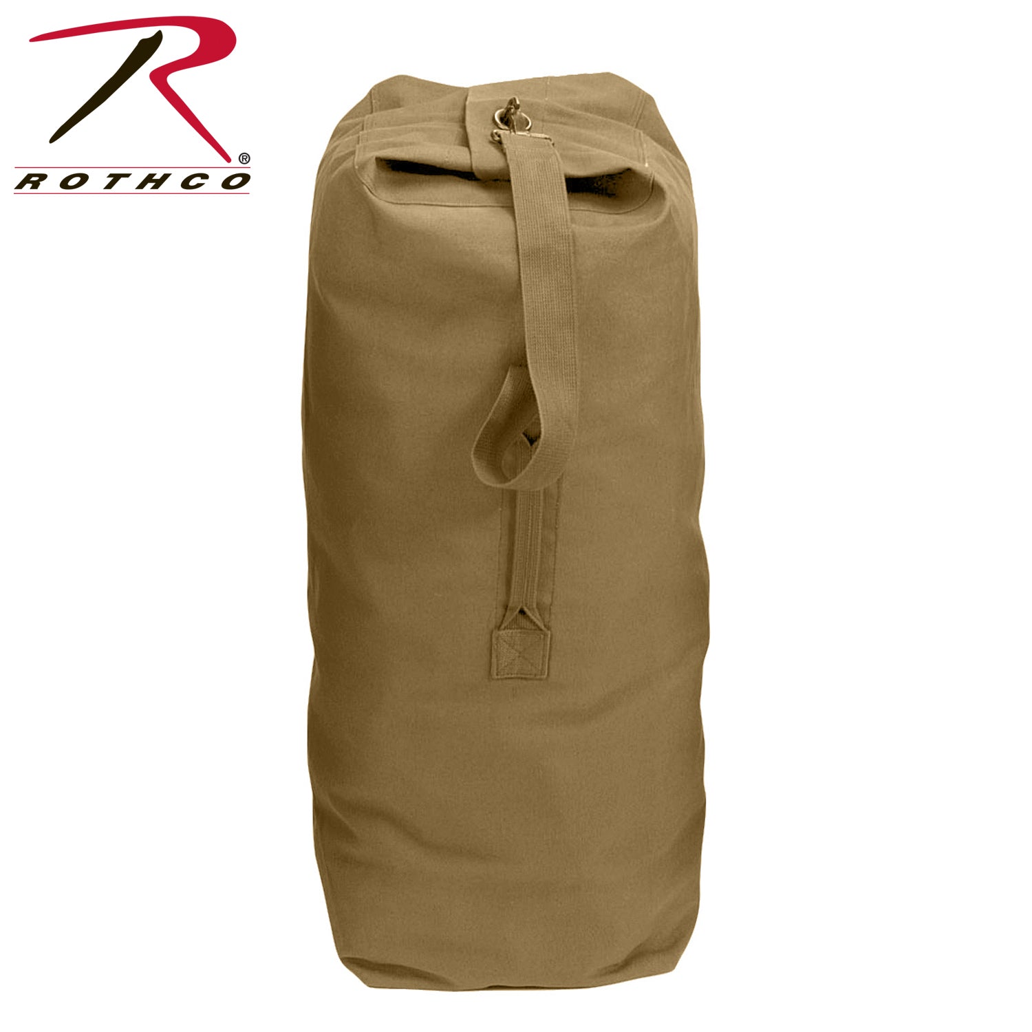Rothco Heavyweight Top Load Canvas Duffle Bag LARSON TACTICAL SUPPLY