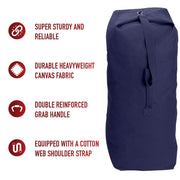 Rothco Heavyweight Top Load Canvas Duffle Bag LARSON TACTICAL SUPPLY