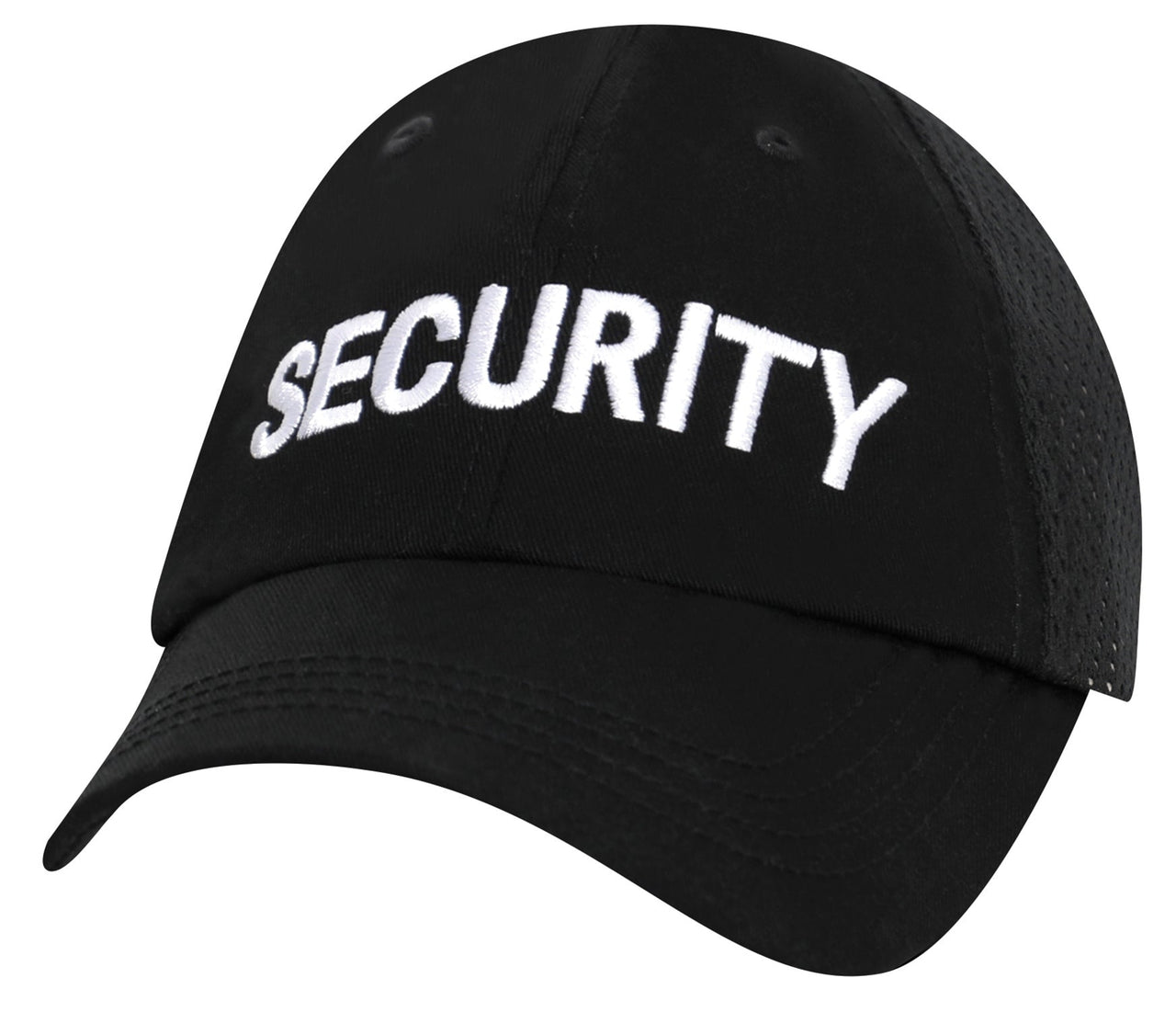 Rothco Security Mesh Back Tactical Cap - Black LARSON TACTICAL SUPPLY