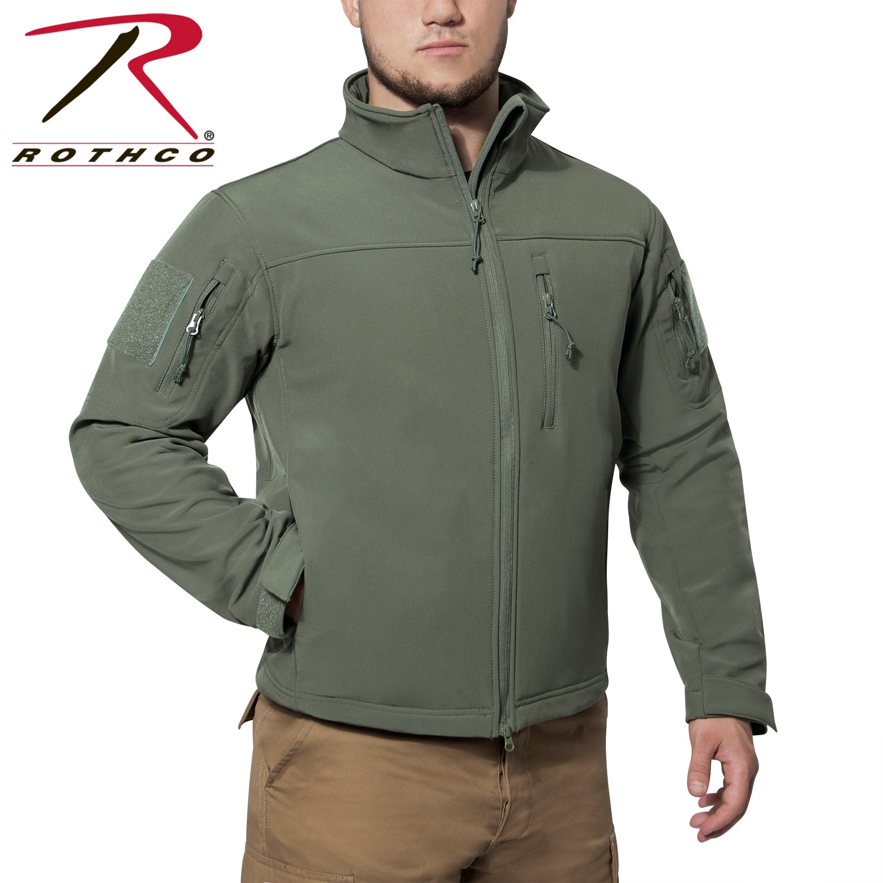 Rothco Stealth Ops Soft Shell Tactical Jacket LARSON TACTICAL SUPPLY