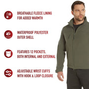 Rothco Stealth Ops Soft Shell Tactical Jacket LARSON TACTICAL SUPPLY