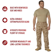 Rothco Vintage Paratrooper Cargo Fatigue Pants LARSON TACTICAL SUPPLY