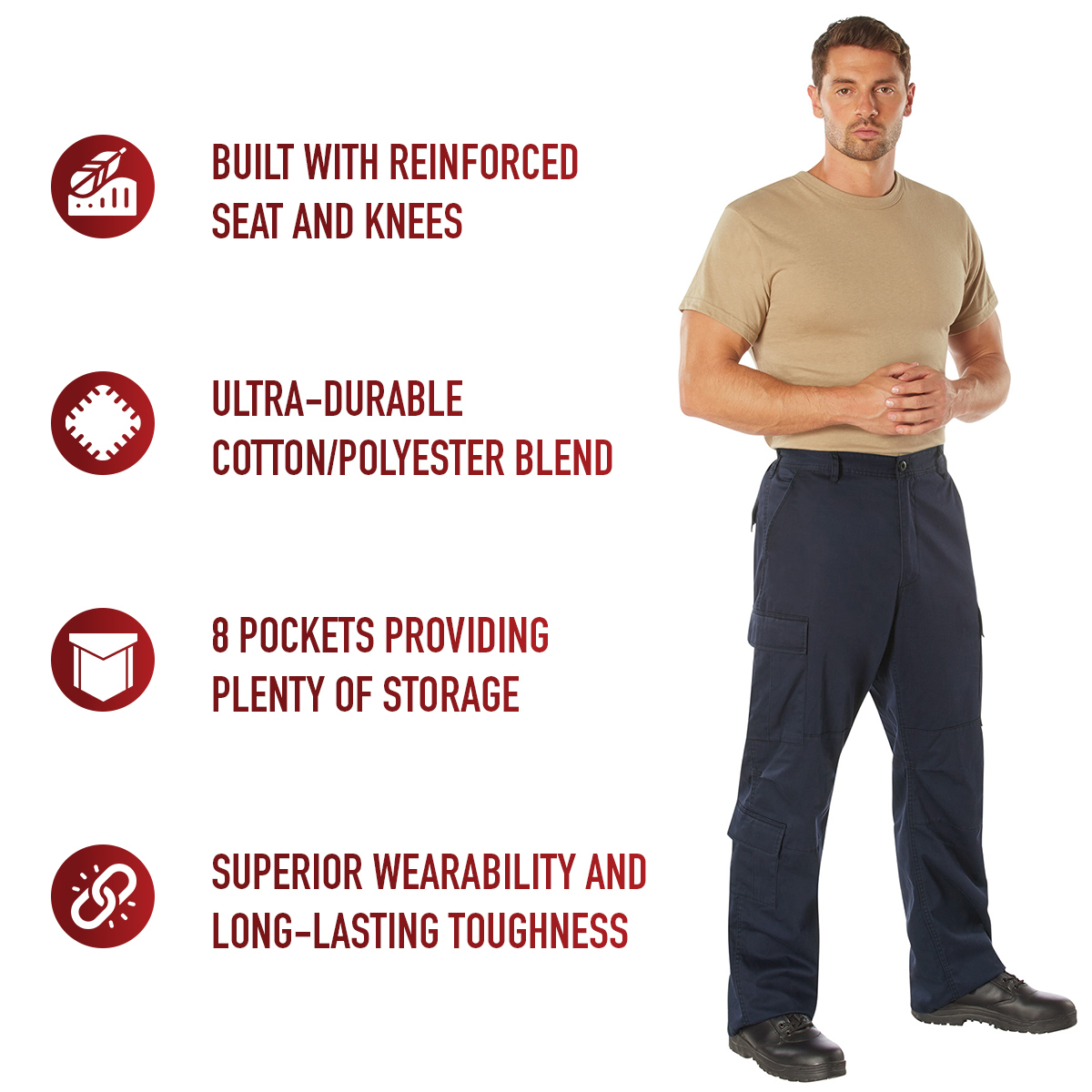 Rothco Vintage Paratrooper Cargo Fatigue Pants LARSON TACTICAL SUPPLY