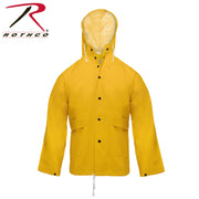 Rothco Yellow Rain Jacket LARSON TACTICAL SUPPLY