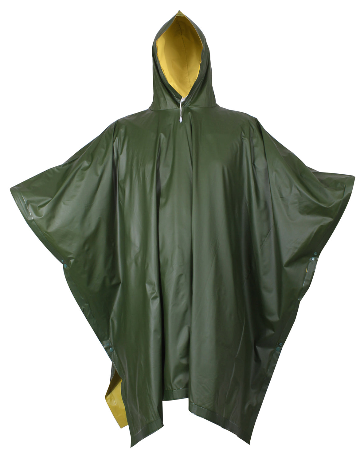 Rothco Reversible Rubberized Poncho LARSON TACTICAL SUPPLY