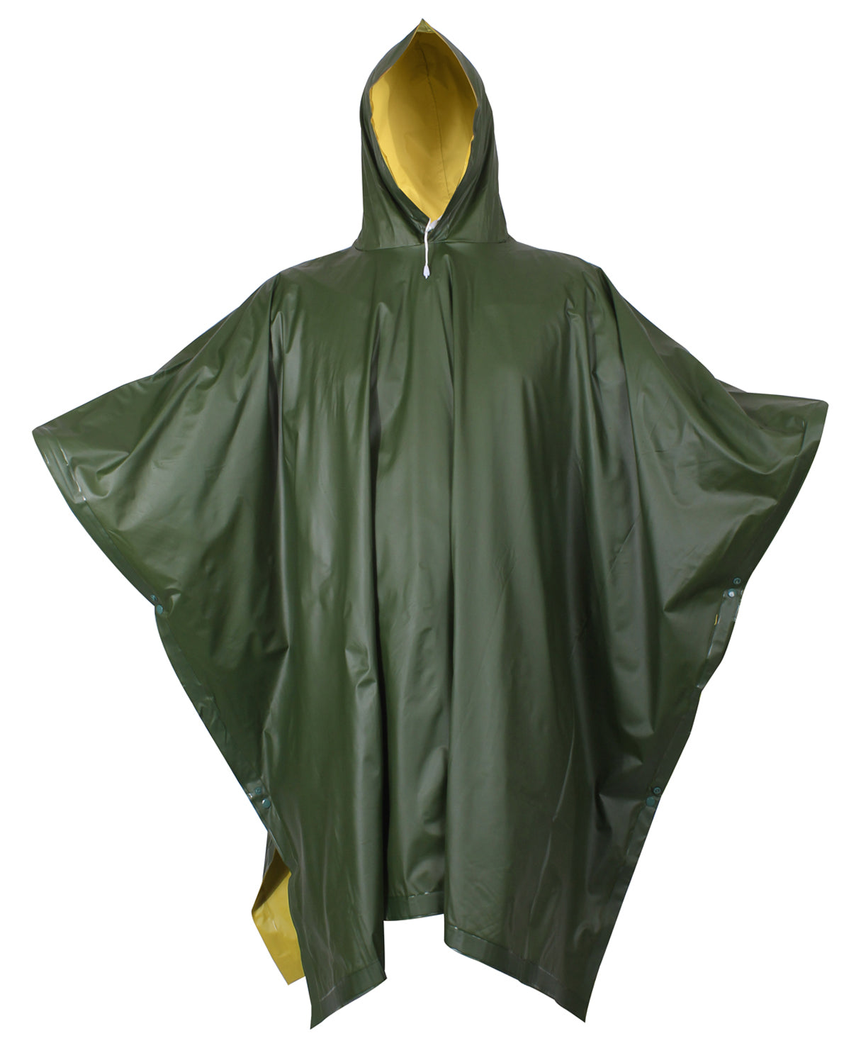 Rothco Reversible Rubberized Poncho LARSON TACTICAL SUPPLY