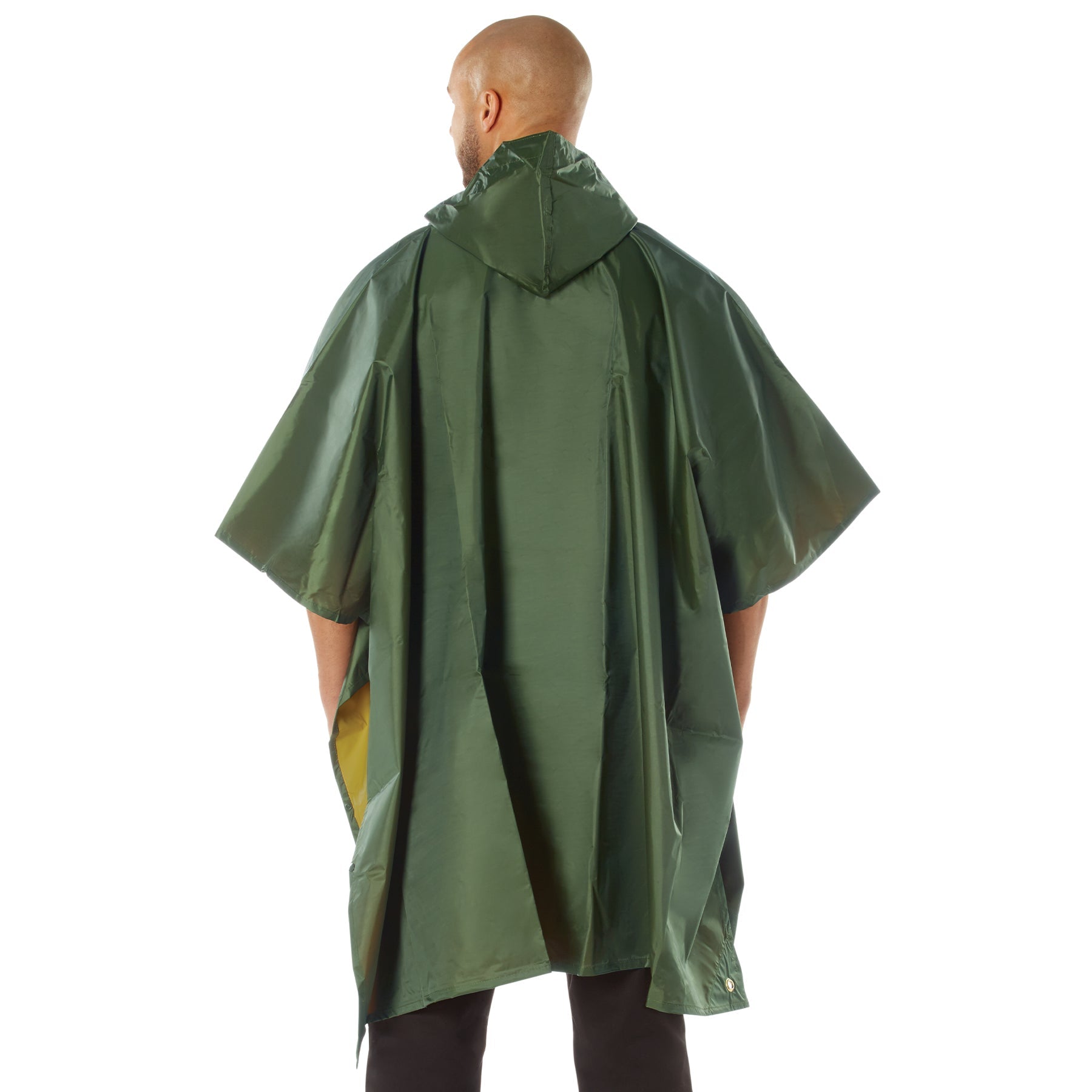 Rothco Reversible Rubberized Poncho LARSON TACTICAL SUPPLY