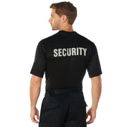 Rothco Moisture Wicking Security Polo Shirt With Badge LARSON TACTICAL SUPPLY
