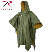 Rothco Reversible PVC Ponchos LARSON TACTICAL SUPPLY