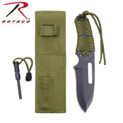 Rothco Large Paracord Knife With Fire Starter LARSON TACTICAL SUPPLY