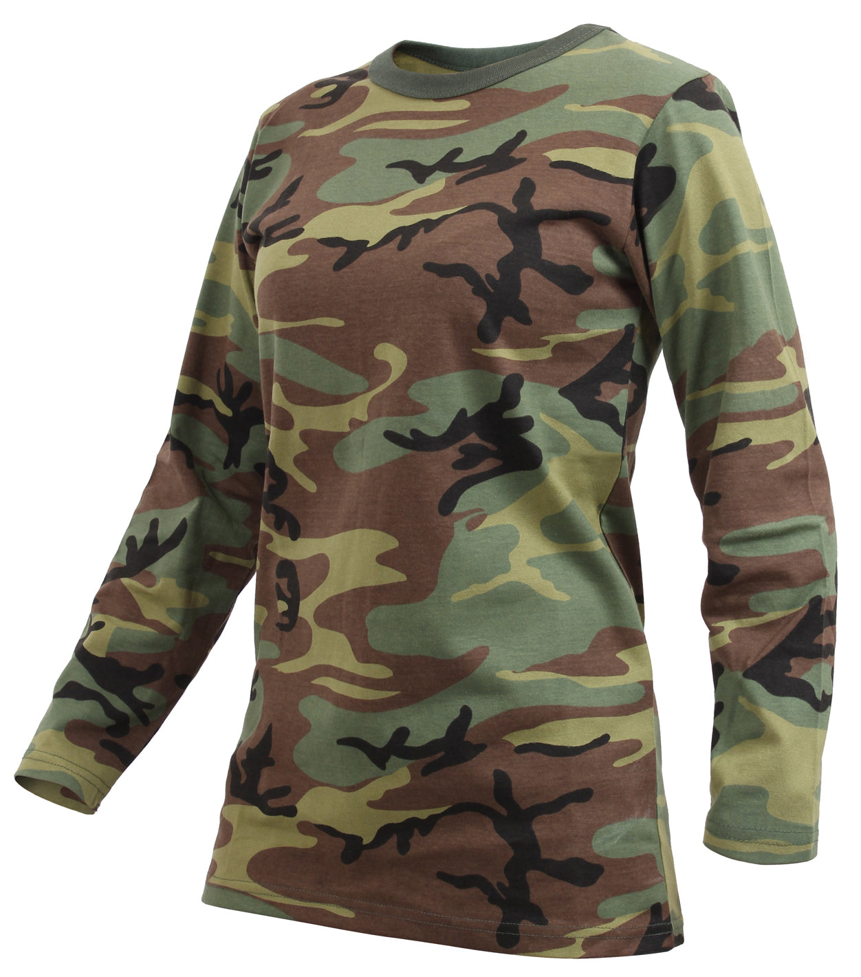 Rothco Womens Long Sleeve Camo T-Shirt LARSON TACTICAL SUPPLY