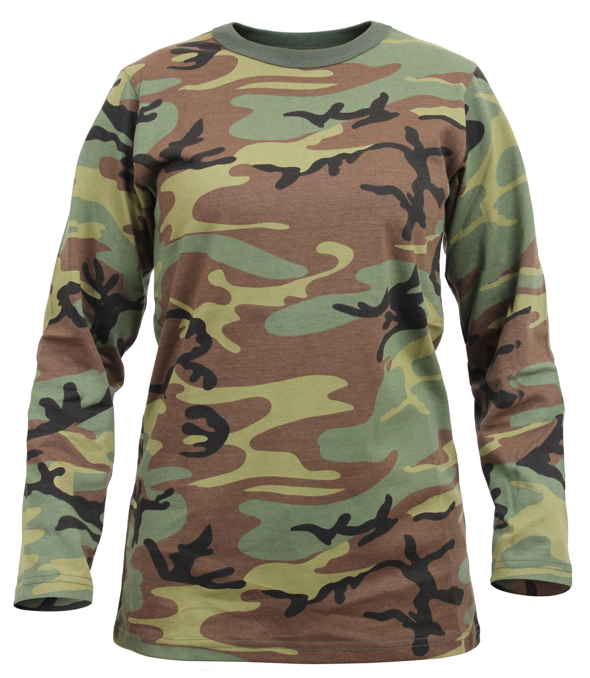 Rothco Womens Long Sleeve Camo T-Shirt LARSON TACTICAL SUPPLY