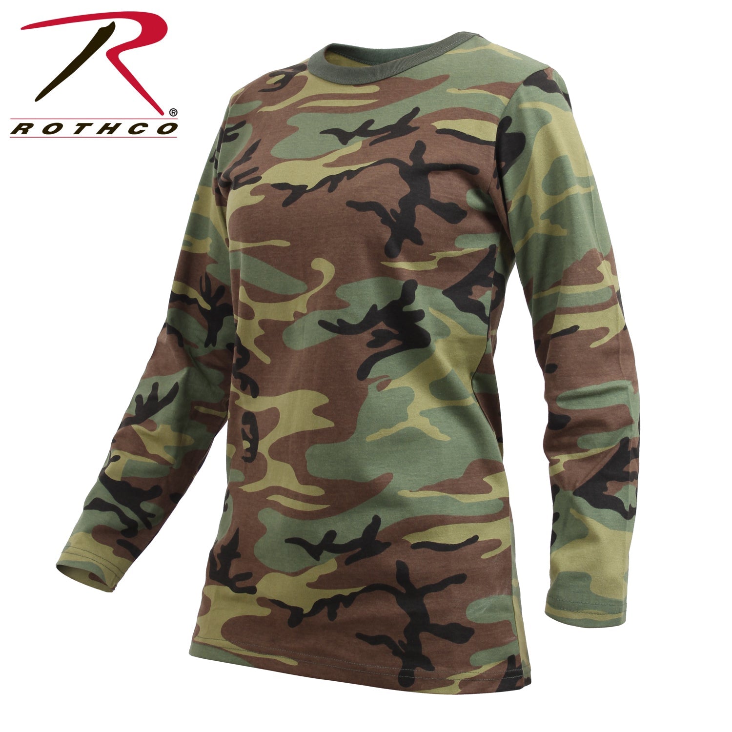 Rothco Womens Long Sleeve Camo T-Shirt LARSON TACTICAL SUPPLY