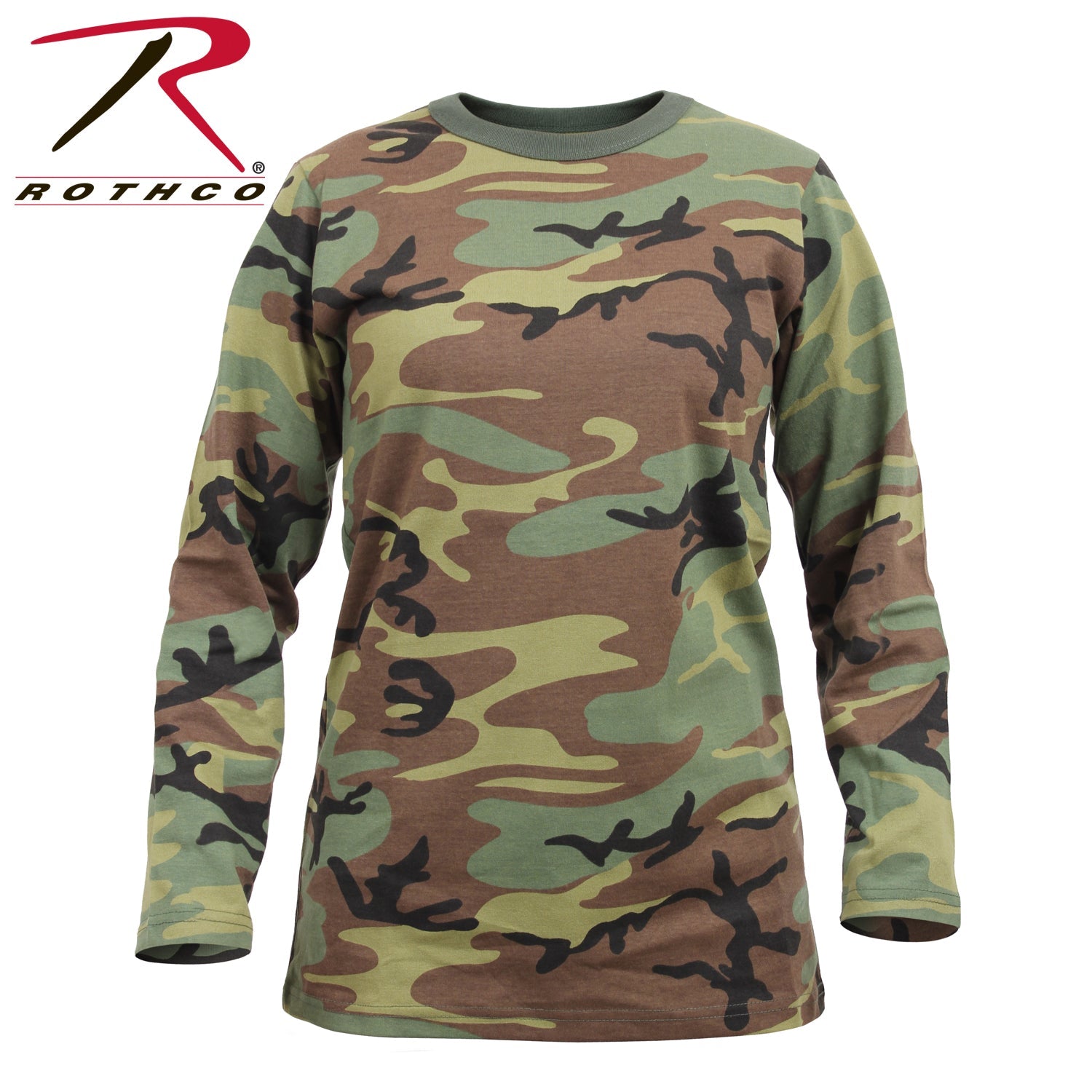 Rothco Womens Long Sleeve Camo T-Shirt LARSON TACTICAL SUPPLY