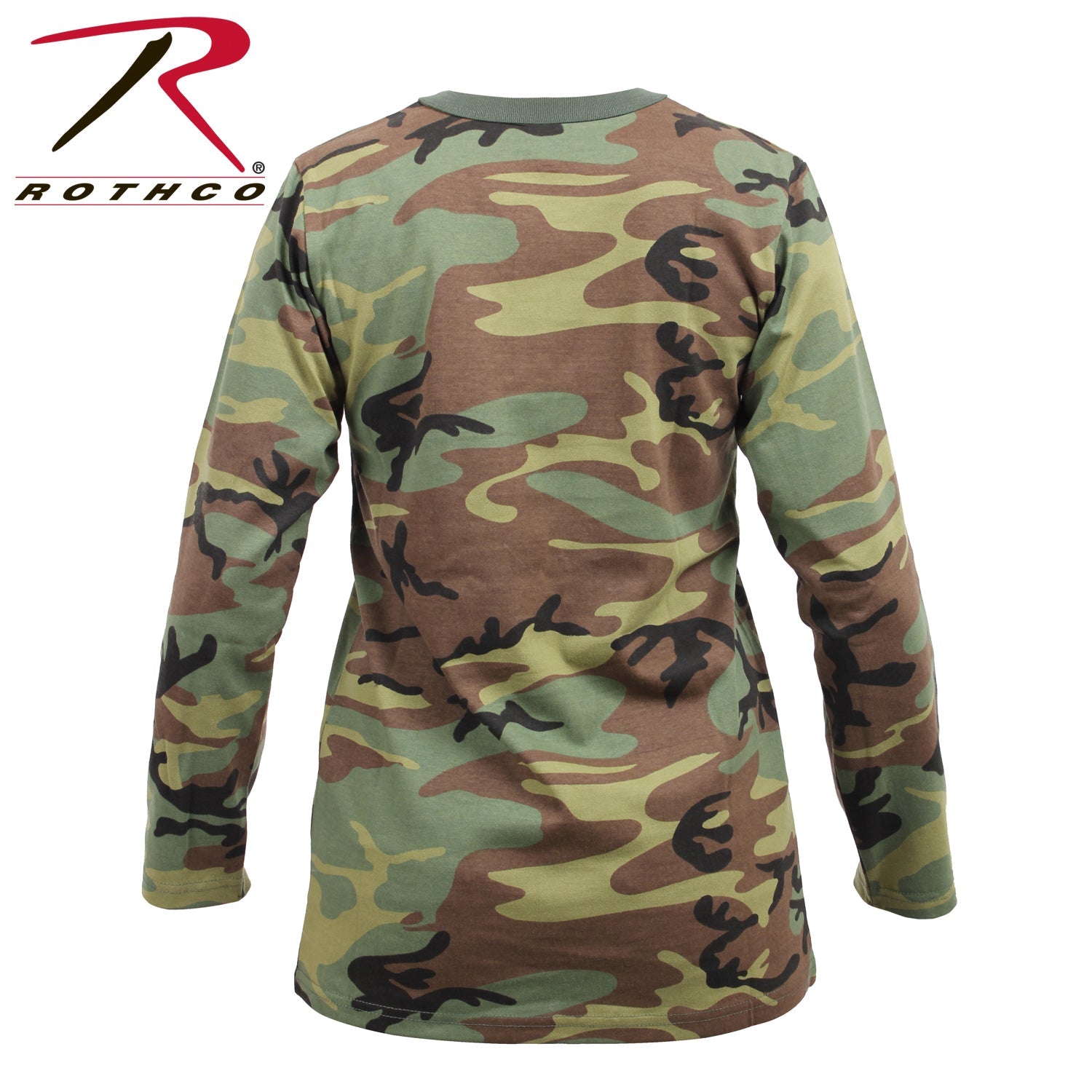 Rothco Womens Long Sleeve Camo T-Shirt LARSON TACTICAL SUPPLY