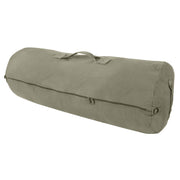 Rothco Canvas Duffle Bag with Side Zipper LARSON TACTICAL SUPPLY
