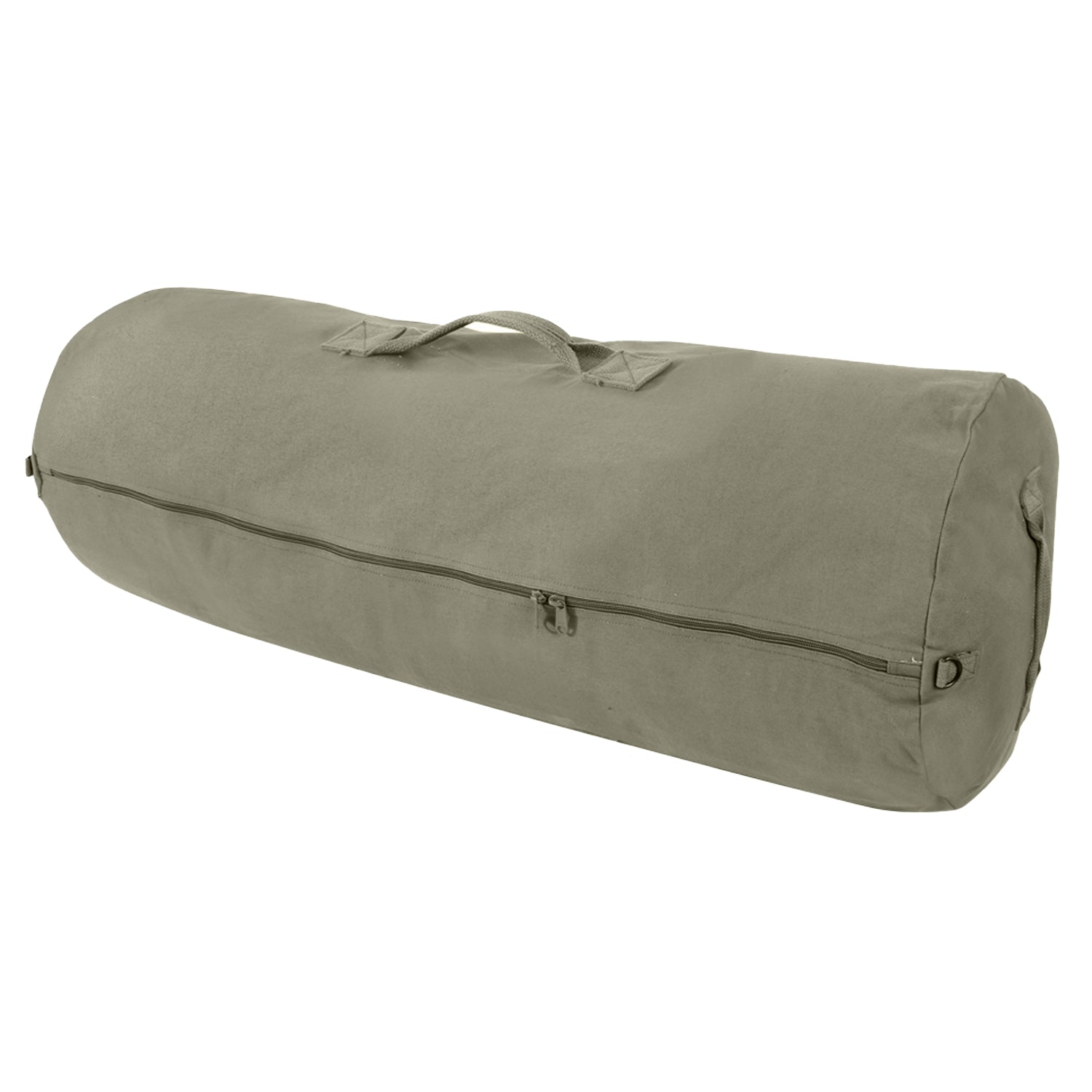 Rothco Canvas Duffle Bag with Side Zipper LARSON TACTICAL SUPPLY
