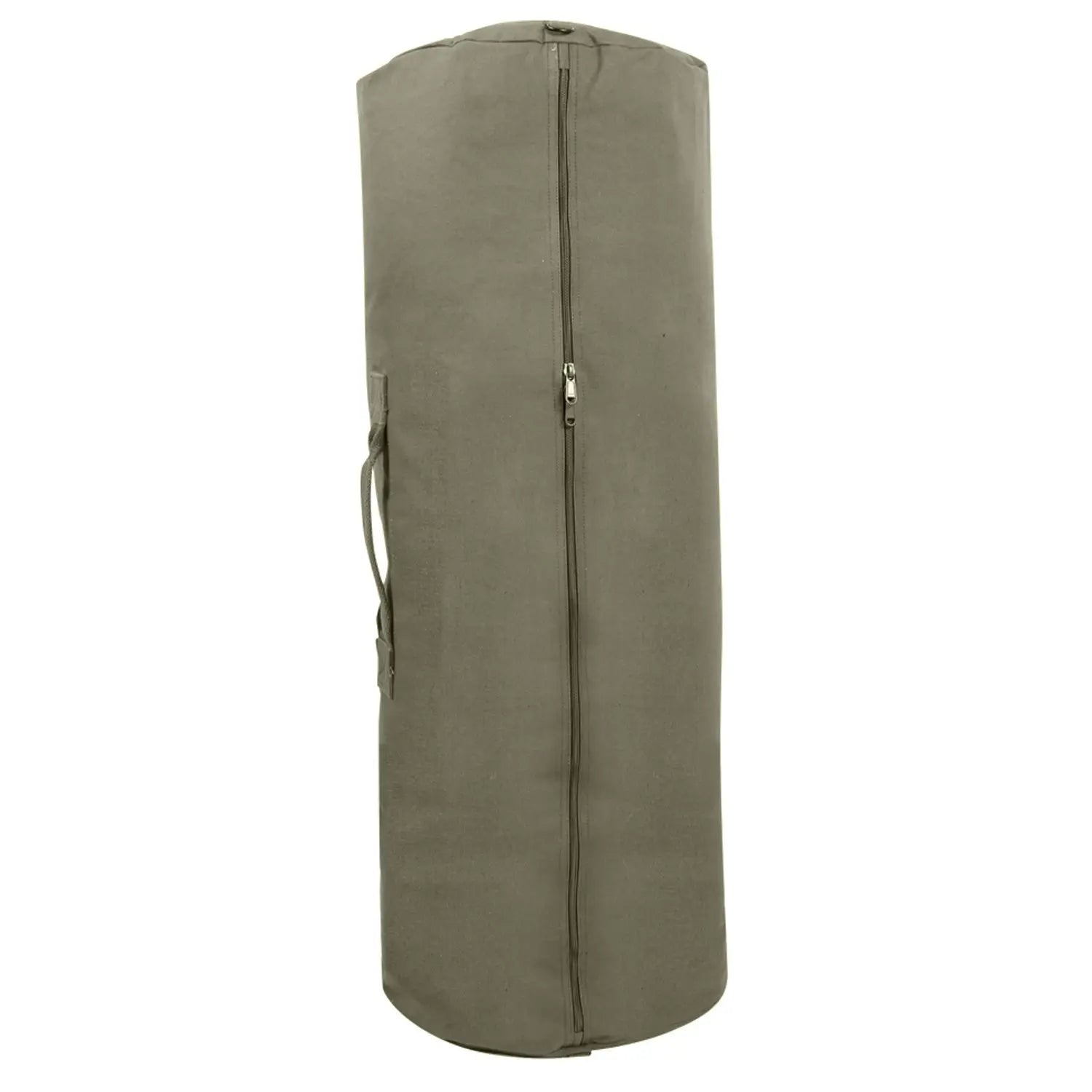 Rothco Canvas Duffle Bag with Side Zipper LARSON TACTICAL SUPPLY