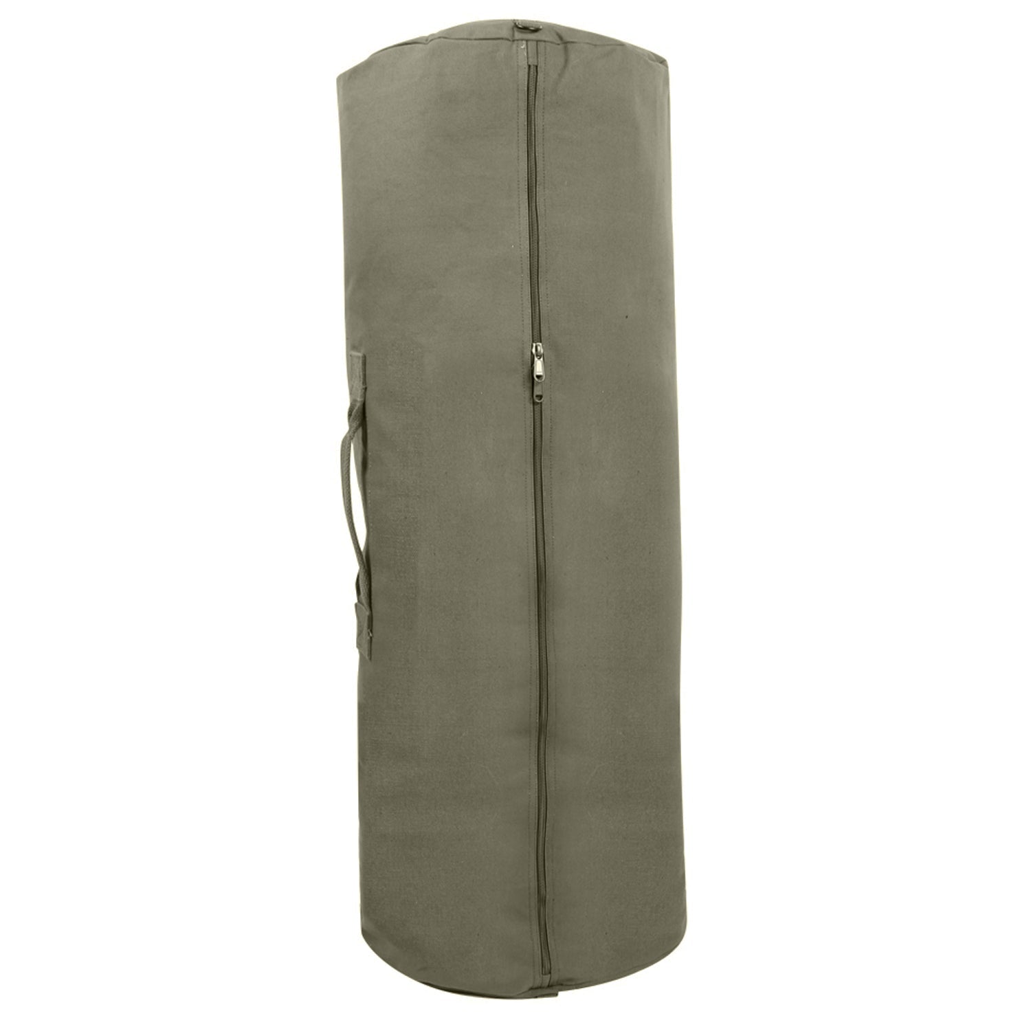 Rothco Canvas Duffle Bag with Side Zipper LARSON TACTICAL SUPPLY