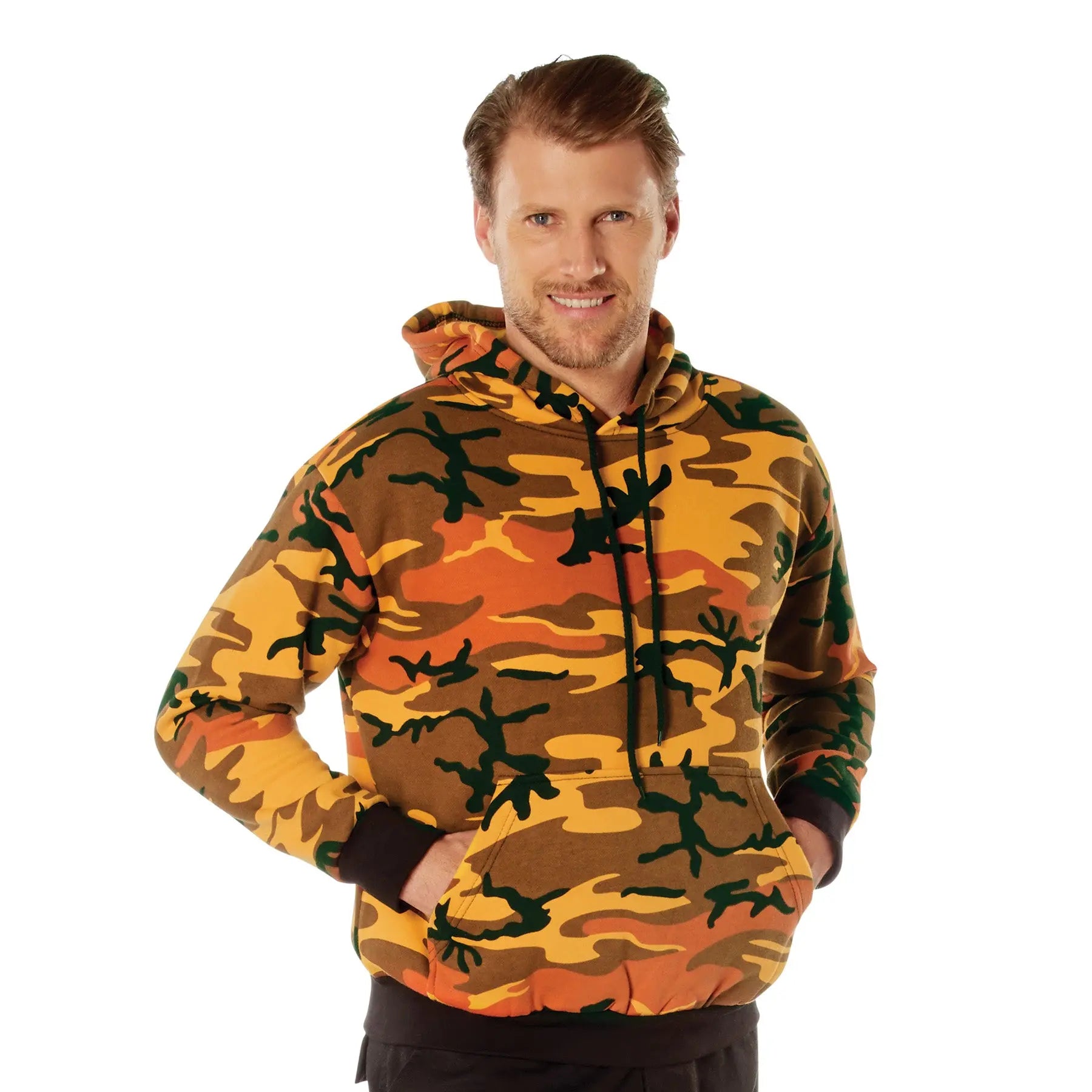 Rothco Camo Pullover Hooded Sweatshirt LARSON TACTICAL SUPPLY