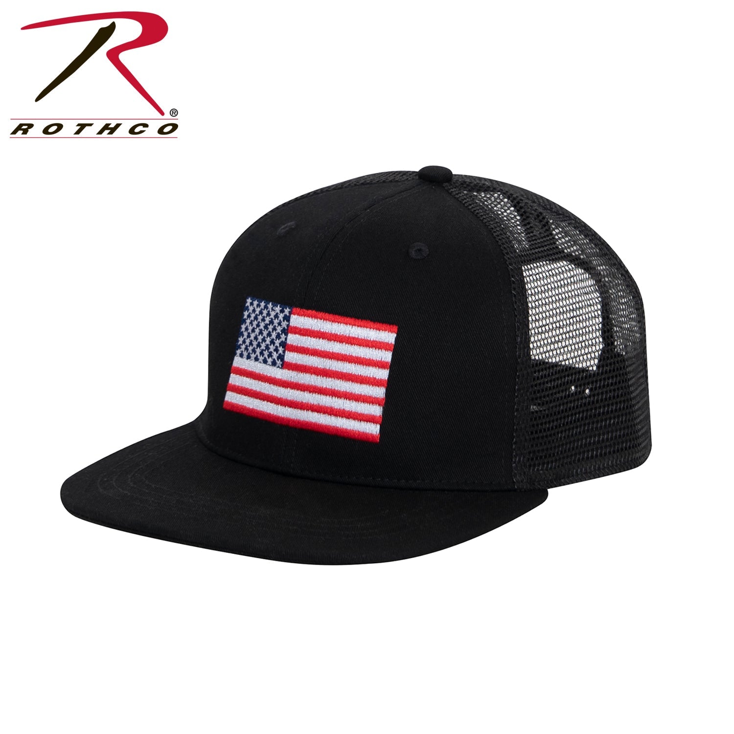 Rothco US Flag Trucker Cap LARSON TACTICAL SUPPLY