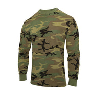 Rothco Long Sleeve Vintage T-Shirt - Woodland Camo LARSON TACTICAL SUPPLY