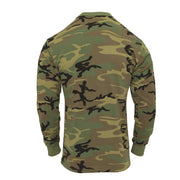 Rothco Long Sleeve Vintage T-Shirt - Woodland Camo LARSON TACTICAL SUPPLY