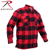 Rothco Extra Heavyweight Buffalo Plaid Sherpa Lined Flannel Shirts LARSON TACTICAL SUPPLY
