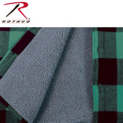 Rothco Extra Heavyweight Buffalo Plaid Sherpa Lined Flannel Shirts LARSON TACTICAL SUPPLY