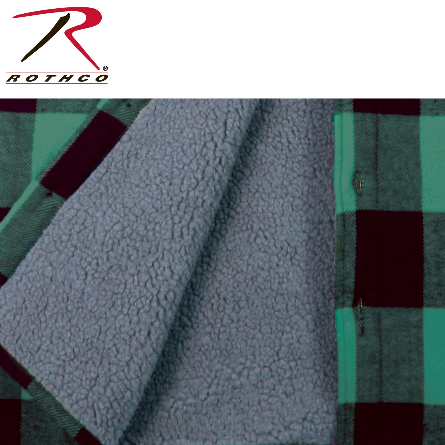 Rothco Extra Heavyweight Buffalo Plaid Sherpa Lined Flannel Shirts LARSON TACTICAL SUPPLY