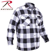 Rothco Extra Heavyweight Buffalo Plaid Sherpa Lined Flannel Shirts LARSON TACTICAL SUPPLY