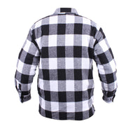 Rothco Extra Heavyweight Buffalo Plaid Sherpa Lined Flannel Shirts LARSON TACTICAL SUPPLY