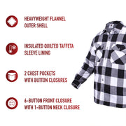 Rothco Extra Heavyweight Buffalo Plaid Sherpa Lined Flannel Shirts LARSON TACTICAL SUPPLY