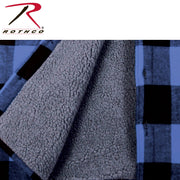 Rothco Extra Heavyweight Buffalo Plaid Sherpa Lined Flannel Shirts LARSON TACTICAL SUPPLY