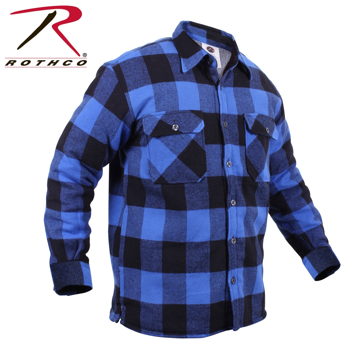 Rothco Extra Heavyweight Buffalo Plaid Sherpa Lined Flannel Shirts LARSON TACTICAL SUPPLY