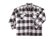 Rothco Extra Heavyweight Buffalo Plaid Sherpa Lined Flannel Shirts LARSON TACTICAL SUPPLY