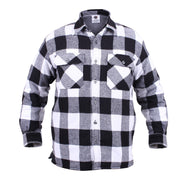 Rothco Extra Heavyweight Buffalo Plaid Sherpa Lined Flannel Shirts LARSON TACTICAL SUPPLY