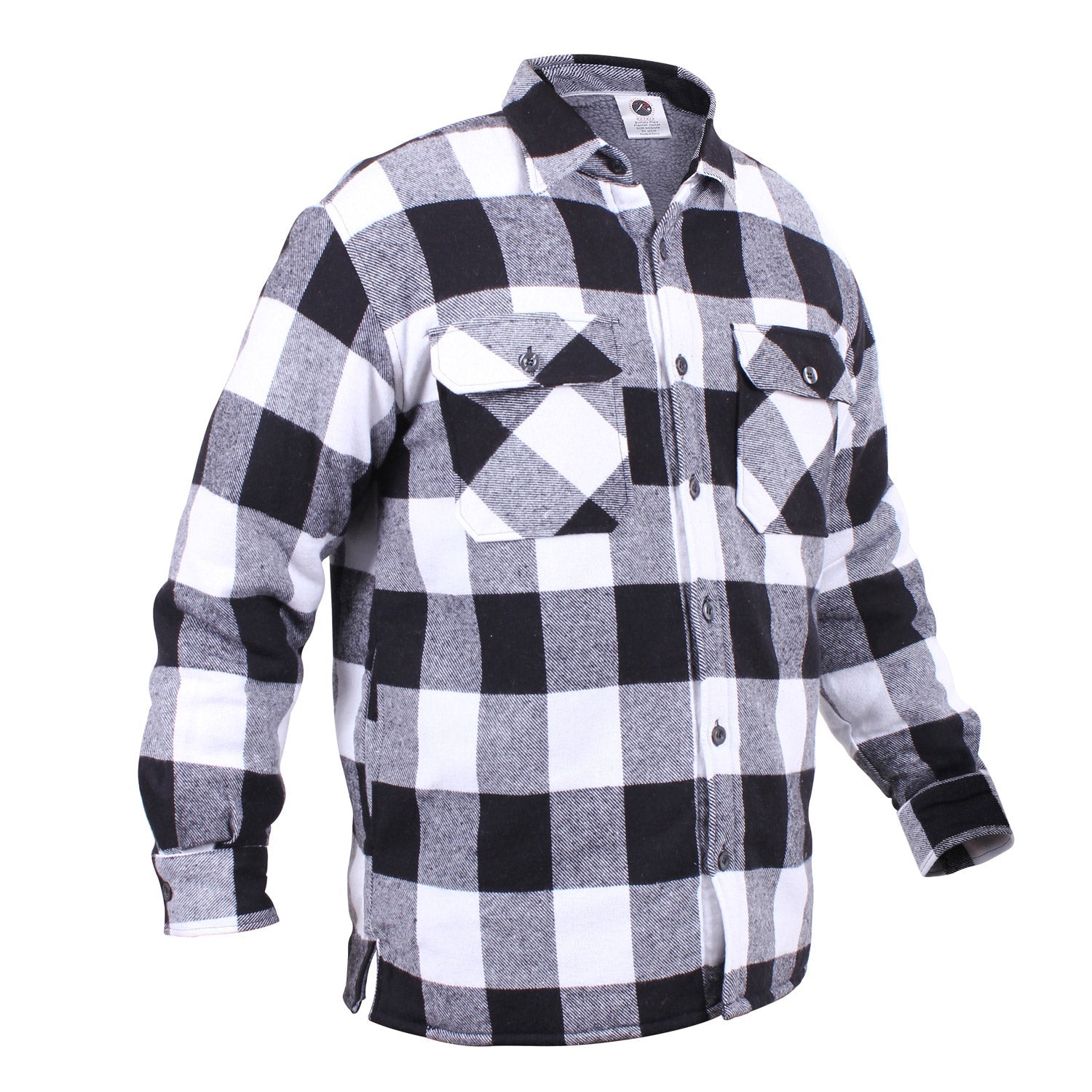 Rothco Extra Heavyweight Buffalo Plaid Sherpa Lined Flannel Shirts LARSON TACTICAL SUPPLY