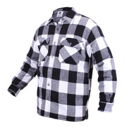 Rothco Extra Heavyweight Buffalo Plaid Sherpa Lined Flannel Shirts LARSON TACTICAL SUPPLY