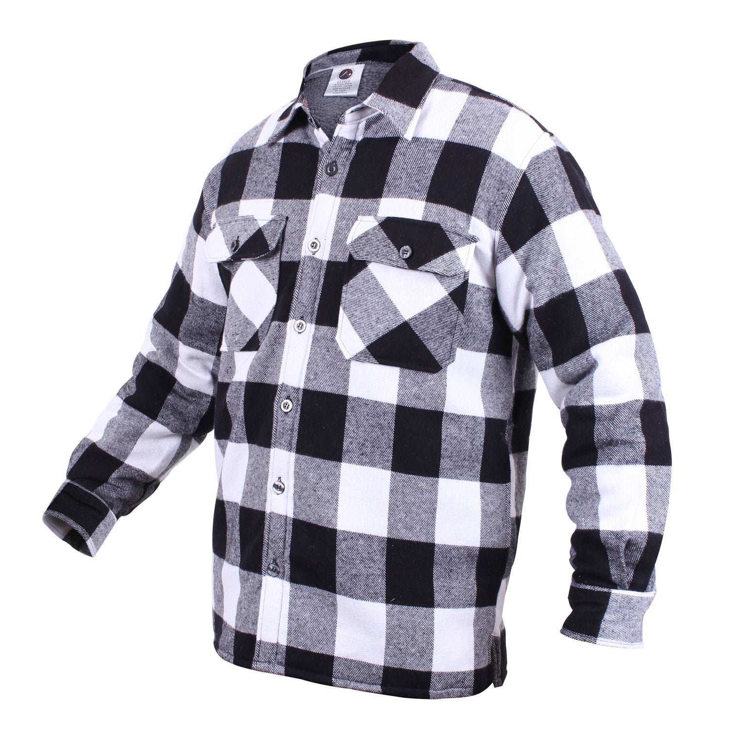 Rothco Extra Heavyweight Buffalo Plaid Sherpa Lined Flannel Shirts LARSON TACTICAL SUPPLY