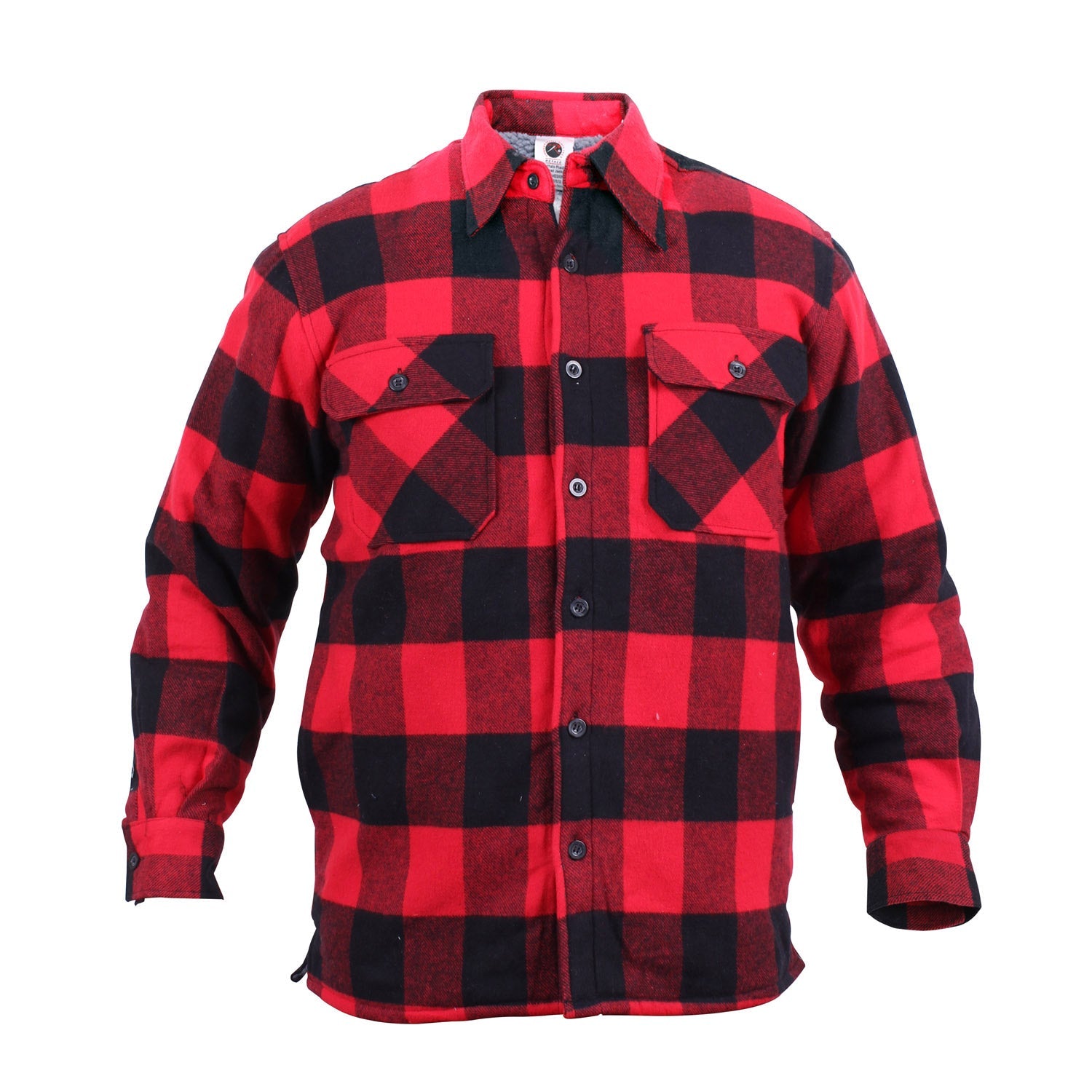 Rothco Extra Heavyweight Buffalo Plaid Sherpa Lined Flannel Shirts LARSON TACTICAL SUPPLY