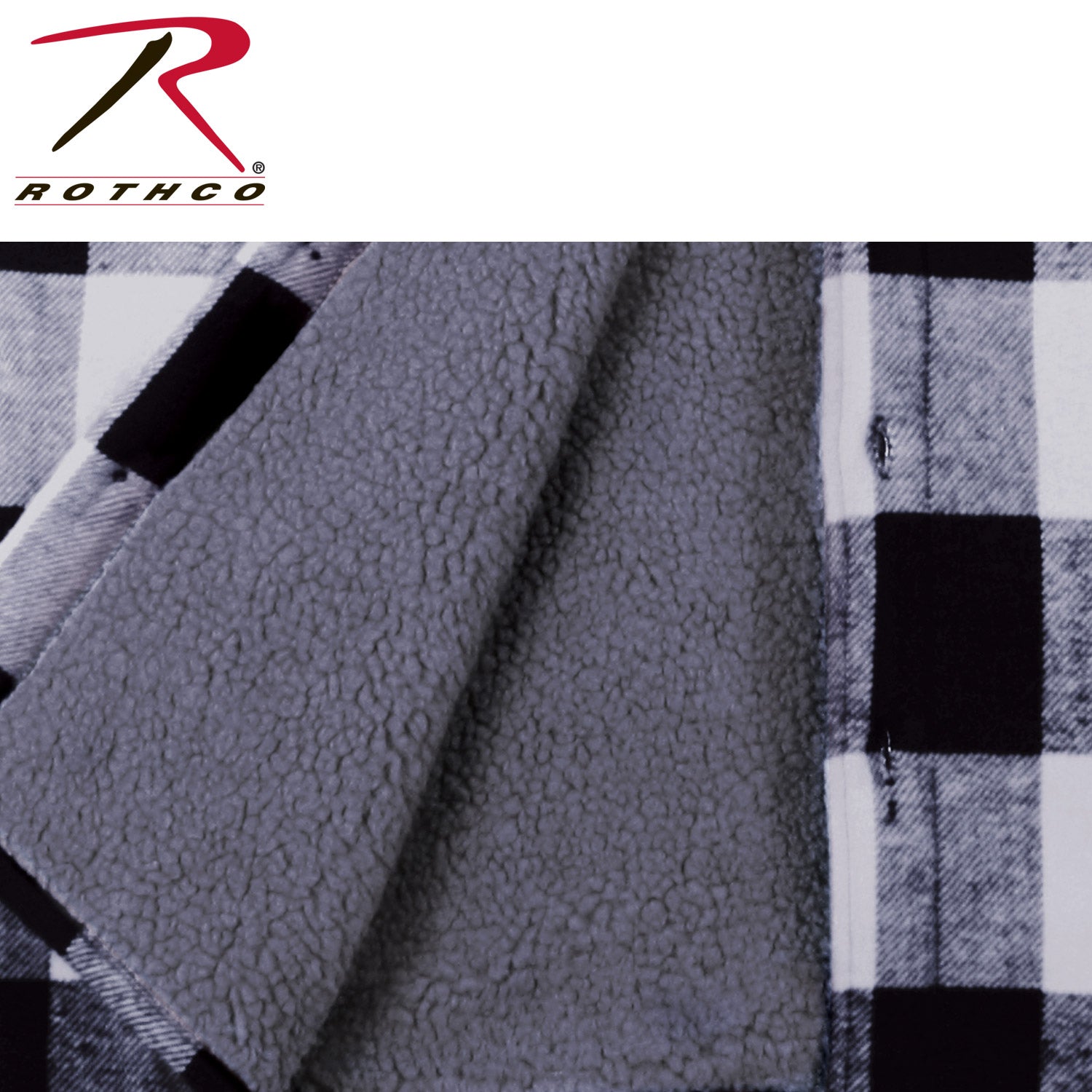 Rothco Extra Heavyweight Buffalo Plaid Sherpa Lined Flannel Shirts LARSON TACTICAL SUPPLY